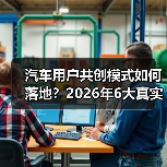 汽车用户共创模式如何落地?2026年6大真实案例教你把吐槽变需求(图1) 汽车用户共创模式如何落地?2026年6大真实案例教你把吐槽变需求(图1)