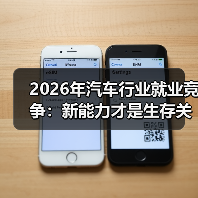 2026年汽车行业就业竞争:新能力才是生存关键(图4) 2026年汽车行业就业竞争:新能力才是生存关键(图4)