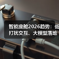 智能座舱2026趋势：低打扰交互、大模型落地，如何重塑驾驶体验？（图3）