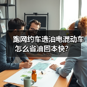 跑网约车选油电混动车怎么省油回本快?(图3) 跑网约车选油电混动车怎么省油回本快?(图3)