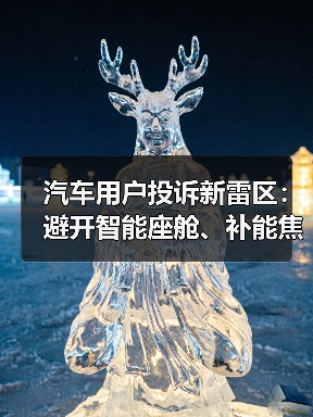 汽车用户投诉新雷区：避开智能座舱、补能焦虑与辅助驾驶三大陷阱（图4）