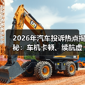 2026年汽车投诉热点揭秘:车机卡顿、续航虚标、OTA故障避坑全攻略(图1) 2026年汽车投诉热点揭秘:车机卡顿、续航虚标、OTA故障避坑全攻略(图1)