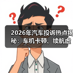 2026年汽车投诉热点揭秘:车机卡顿、续航虚标、OTA故障避坑全攻略(图4) 2026年汽车投诉热点揭秘:车机卡顿、续航虚标、OTA故障避坑全攻略(图4)