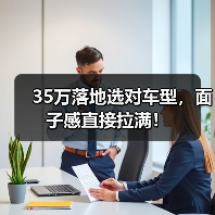 35万落地选对车型,面子感直接拉满!(图2) 35万落地选对车型,面子感直接拉满!(图2)