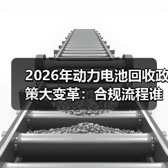 2026年动力电池回收政策大变革:合规流程谁都不能少?(图2) 2026年动力电池回收政策大变革:合规流程谁都不能少?(图2)