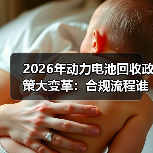 2026年动力电池回收政策大变革:合规流程谁都不能少?(图1) 2026年动力电池回收政策大变革:合规流程谁都不能少?(图1)