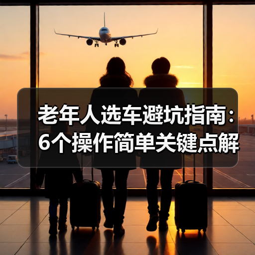 老年人选车避坑指南:6个操作简单关键点解析(图2) 老年人选车避坑指南:6个操作简单关键点解析(图2)