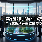 买车选对时机能省1.6万？2026淡旺季砍价节奏全解析