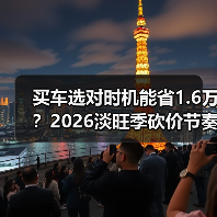 买车选对时机能省1.6万?2026淡旺季砍价节奏全解析(图4) 买车选对时机能省1.6万?2026淡旺季砍价节奏全解析(图4)