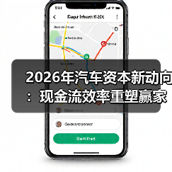 2026年汽车资本新动向:现金流效率重塑赢家榜单(图2) 2026年汽车资本新动向:现金流效率重塑赢家榜单(图2)