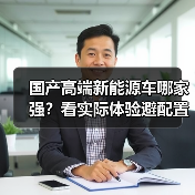 国产高端新能源车哪家强?看实际体验避配置陷阱(图1) 国产高端新能源车哪家强?看实际体验避配置陷阱(图1)