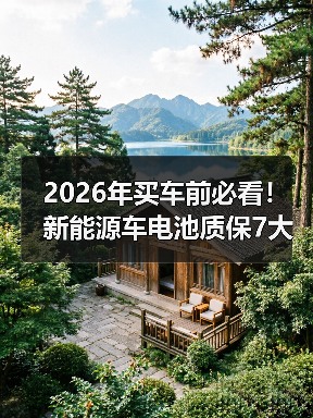 2026年买车前必看!新能源车电池质保7大雷区(图3) 2026年买车前必看!新能源车电池质保7大雷区(图3)