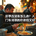 新手改装车怎么选？入门车清单教你省钱又好玩不踩坑