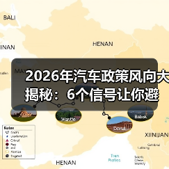 2026年汽车政策风向大揭秘：6个信号让你避开转型陷阱