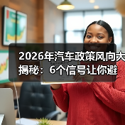 2026年汽车政策风向大揭秘:6个信号让你避开转型陷阱(图3) 2026年汽车政策风向大揭秘:6个信号让你避开转型陷阱(图3)