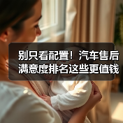 别只看配置!汽车售后满意度排名这些更值钱(图2) 别只看配置!汽车售后满意度排名这些更值钱(图2)
