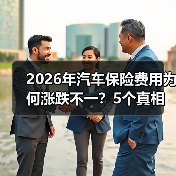 2026年汽车保险费用为何涨跌不一？5个真相教你省下冤枉钱