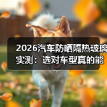 2026汽车防晒隔热玻璃实测:选对车型真的能少受一半罪?(图4) 2026汽车防晒隔热玻璃实测:选对车型真的能少受一半罪?(图4)