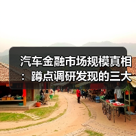 汽车金融市场规模真相:蹲点调研发现的三大增长引擎(图4) 汽车金融市场规模真相:蹲点调研发现的三大增长引擎(图4)