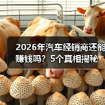 2026年汽车经销商还能赚钱吗?5个真相揭秘破局之道(图1) 2026年汽车经销商还能赚钱吗?5个真相揭秘破局之道(图1)