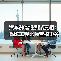 汽车静谧性测试真相：系统工程比隔音棉更关键（图2）