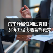 汽车静谧性测试真相：系统工程比隔音棉更关键（图4）