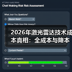 2026年激光雷达技术成本真相:全成本与降本拐点(图3) 2026年激光雷达技术成本真相:全成本与降本拐点(图3)
