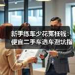 新手练车少花冤枉钱:便宜二手车选车避坑指南(图2) 新手练车少花冤枉钱:便宜二手车选车避坑指南(图2)