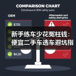 新手练车少花冤枉钱:便宜二手车选车避坑指南(图4) 新手练车少花冤枉钱:便宜二手车选车避坑指南(图4)