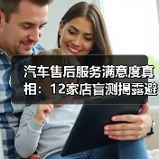汽车售后服务满意度真相:12家店盲测揭露避坑指南(图3) 汽车售后服务满意度真相:12家店盲测揭露避坑指南(图3)
