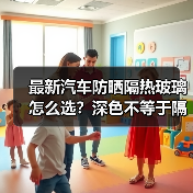 最新汽车防晒隔热玻璃怎么选？深色不等于隔热