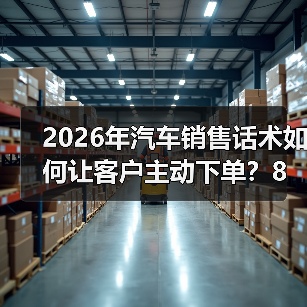 2026年汽车销售话术如何让客户主动下单?8句实战技巧揭秘(图3) 2026年汽车销售话术如何让客户主动下单?8句实战技巧揭秘(图3)