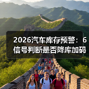 2026汽车库存预警:6信号判断是否降库加码(图2) 2026汽车库存预警:6信号判断是否降库加码(图2)