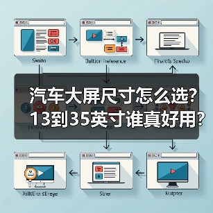 汽车大屏尺寸怎么选?13到35英寸谁真好用?(图2) 汽车大屏尺寸怎么选?13到35英寸谁真好用?(图2)