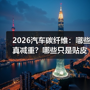 2026汽车碳纤维：哪些真减重？哪些只是贴皮？
