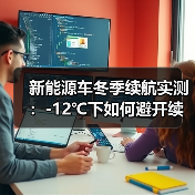 新能源车冬季续航实测:-12℃下如何避开续航陷阱?(图4) 新能源车冬季续航实测:-12℃下如何避开续航陷阱?(图4)