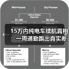 15万内纯电车续航真相:一周通勤跑出真实差距(图3) 15万内纯电车续航真相:一周通勤跑出真实差距(图3)