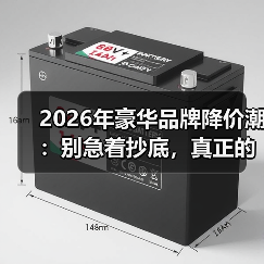 2026年豪华品牌降价潮:别急着抄底,真正的便宜藏在这3处(图4) 2026年豪华品牌降价潮:别急着抄底,真正的便宜藏在这3处(图4)