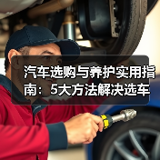 汽车选购与养护实用指南:5大方法解决选车养车难题(图1) 汽车选购与养护实用指南:5大方法解决选车养车难题(图1)