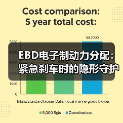 EBD电子制动力分配：紧急刹车时的隐形守护者（图3）
