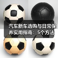 汽车新车选购与日常保养实用指南:5个方法避坑(图2) 汽车新车选购与日常保养实用指南:5个方法避坑(图2)