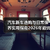汽车新车选购与日常保养实用指南2026年避坑攻略(图2) 汽车新车选购与日常保养实用指南2026年避坑攻略(图2)