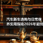 汽车新车选购与日常保养实用指南2026年避坑攻略(图3) 汽车新车选购与日常保养实用指南2026年避坑攻略(图3)