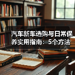 汽车新车选购与日常保养实用指南:5个方法避开陷阱(图4) 汽车新车选购与日常保养实用指南:5个方法避开陷阱(图4)