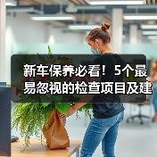 新车保养必看!5个最易忽视的检查项目及建议(图1) 新车保养必看!5个最易忽视的检查项目及建议(图1)