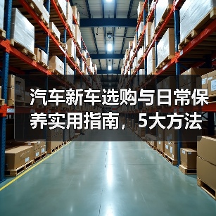 汽车新车选购与日常保养实用指南,5大方法避坑省钱(图4) 汽车新车选购与日常保养实用指南,5大方法避坑省钱(图4)