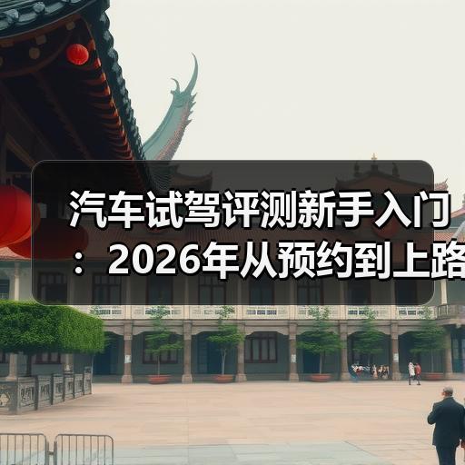 汽车试驾评测新手入门：2026年从预约到上路实测完整流程