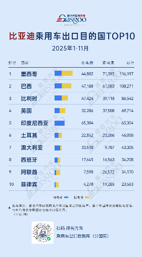 比亚迪新能源汽车全球市场布局与核心出口目的地分析