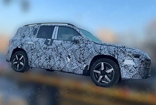 全新奔驰GLB国内谍照曝光，基于MMA平台打造，或将国产